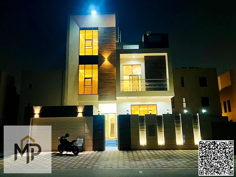 Luxury villa for sale - Al Bahia / Ajman, prime location near the market and Chinese services63880619003651110