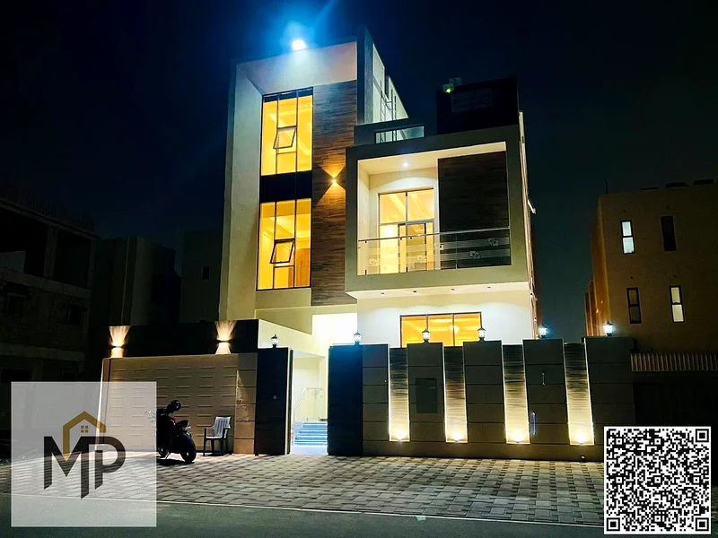 Luxury villa for sale - Al Bahia / Ajman, prime location near the market and Chinese services63880619003651111