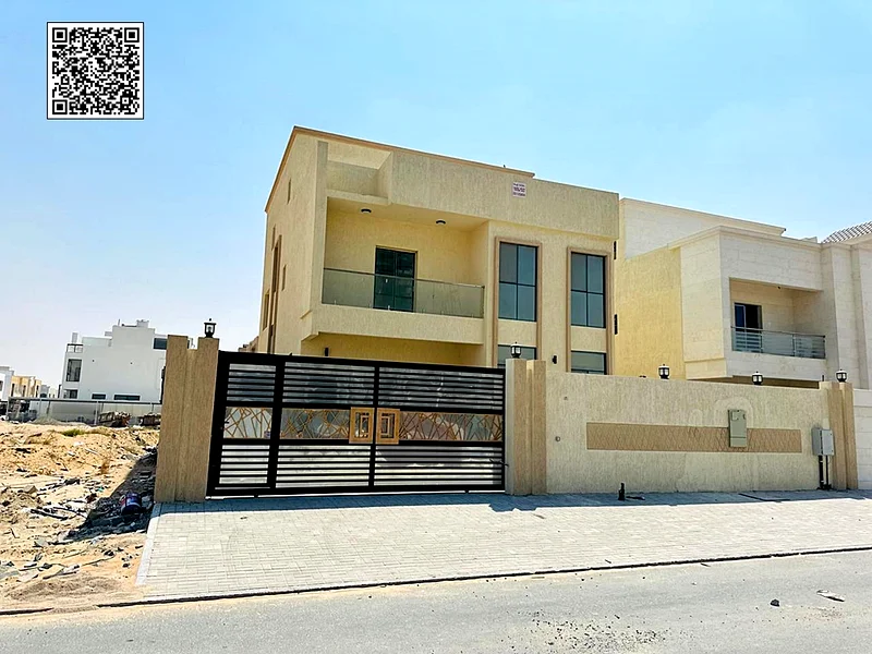 للبيع في أكثر مناطق عجمان رقيًا، علياء، فيلا بست غرف نوم وبمساحة كبيرة وفناء واسع، ملكية حرة لجميع الجنسيات.63877378256897111
