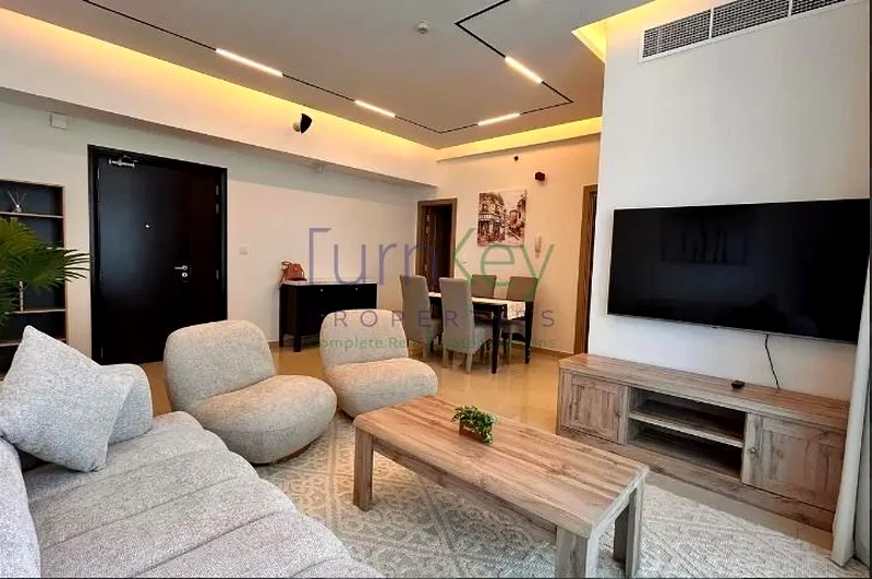 شقة فاخرة من غرفة نوم واحدة | طابق عالي | مفروشة بالكامل"63774025225091113