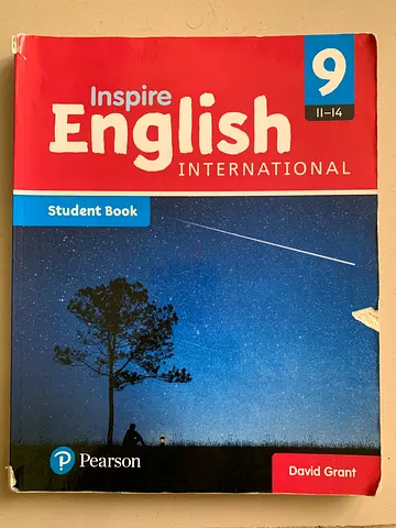 Year 9 British Curriculum English Textbooks for Sale