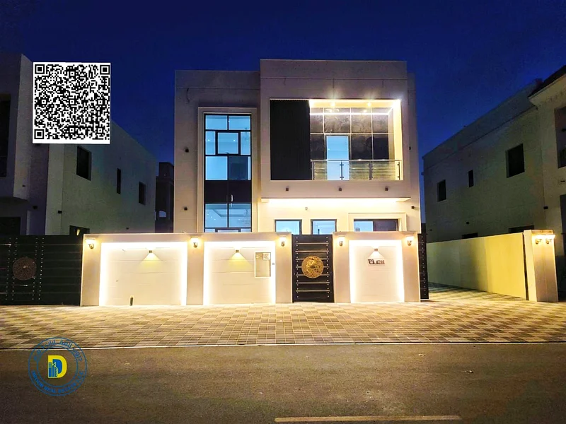 فيلا حديثة للبيع مكونة من 5 غرف، متضمنة رسوم التسجيل، منطقة الهيليو 2، عجمان، تمويل مصرفي، ملكية كاملة لجميع الجنسيات63895136372483110