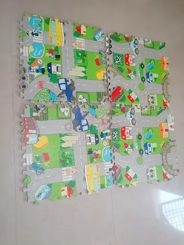 Colorful Play Mat for Baby - Perfect for Safe and Fun Playtime!