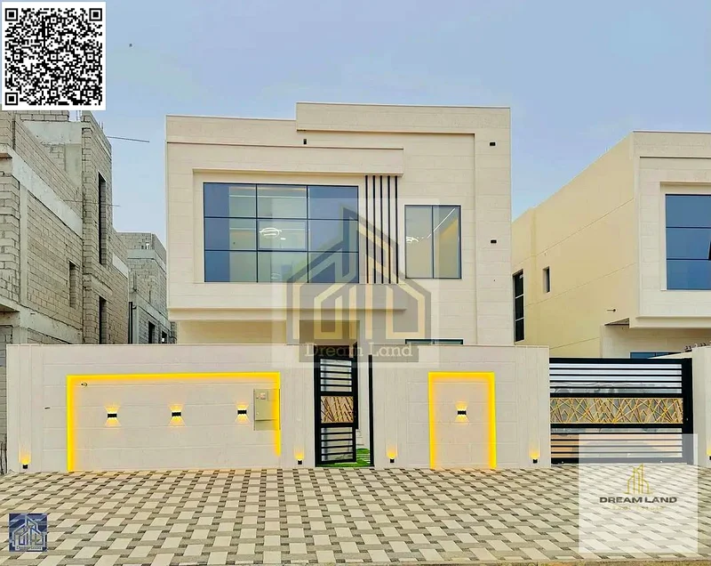 للبيع فيلا، تشمل رسوم التسجيل وملكية مباشرة مقابل المسجد، طابقان، واجهة حجرية، مع إمكانية تمويل مصرفي سهل63894745732225111