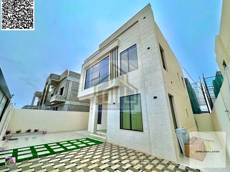 للبيع فيلا، تشمل رسوم التسجيل وملكية مباشرة مقابل المسجد، طابقان، واجهة حجرية، مع إمكانية تمويل مصرفي سهل63894745732225110
