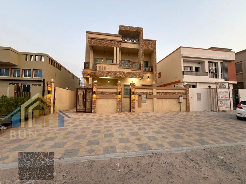 🏡 فيلا أنيقة للإيجار في الياسمين – عجمان ✨ 📍 موقع مميز على طريق م asphalt63716390428161110