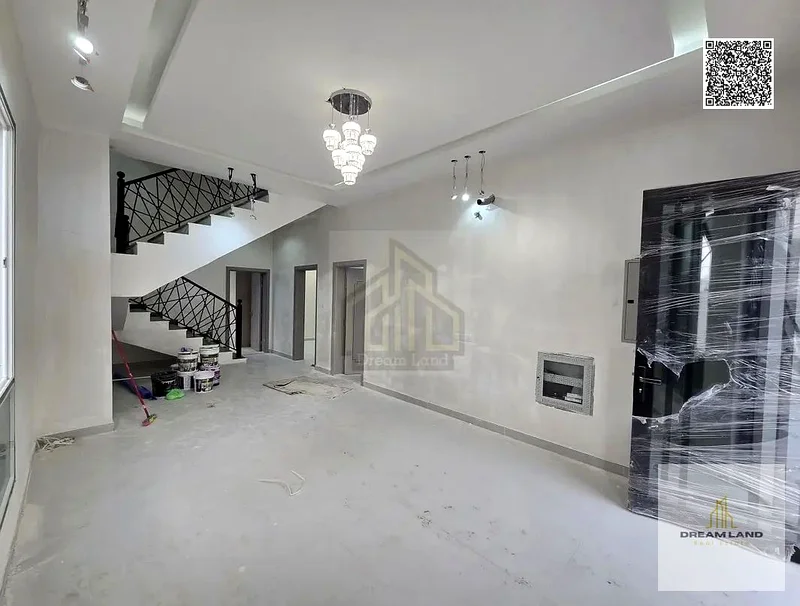 Own a corner villa and invest in a sophisticated style in a luxurious villa in the heart of Al Helio 2, including registration fees.63895009117953113