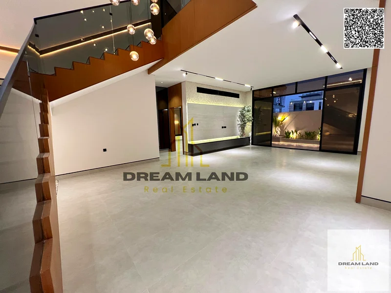 Villa - Two floors & large courtyard including fees - Close to Sheikh Mohammed bin Zayed Road - Freehold for all nationalities for life - With the pos63877480413313114