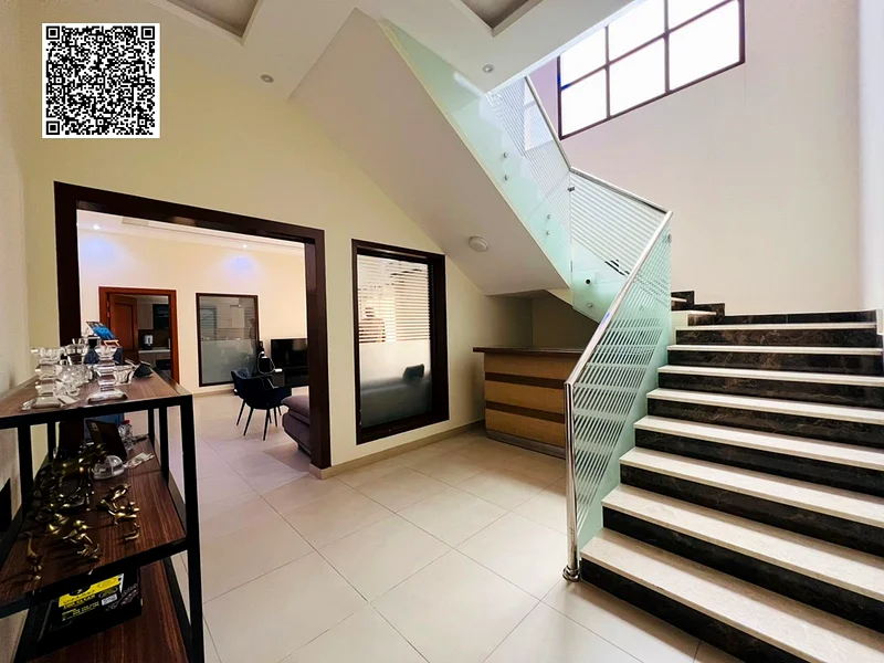 For sale opposite the German Saudi, a villa including water, electricity, air conditioning and furniture, at a special price, freehold for all nationa63865131643907113