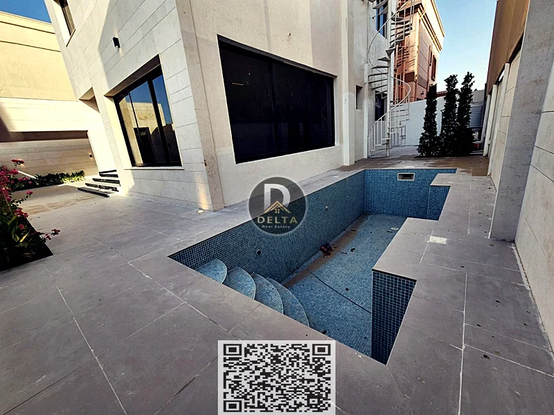 🏡 Luxurious 4-bedroom villa + private pool in Al Rawda - Ajman | Spacious area and a high-end location that suits your taste ✨🌟63874152815234113