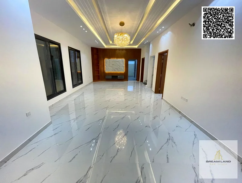 For sale, a villa - two floors and a large courtyard - close to Sheikh Mohammed bin Zayed Road - freehold for all nationalities for life63896286449409113
