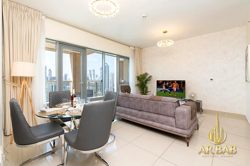 Luxury 1BR | City Skyline View | Near Dubai Mall | High Floor63833202995329114