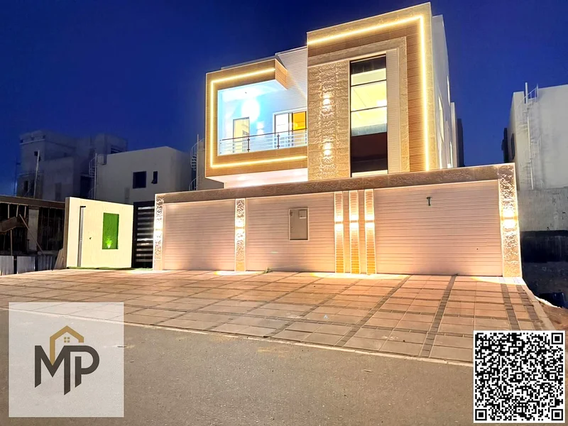 A villa at a price including registration and ownership fees on the main street, ready for occupancy in the most prestigious areas of Ajman, freehold63896736680962111
