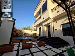 A ready-to-move-in villa with classic personal finishing, including electricity, water, and air cond