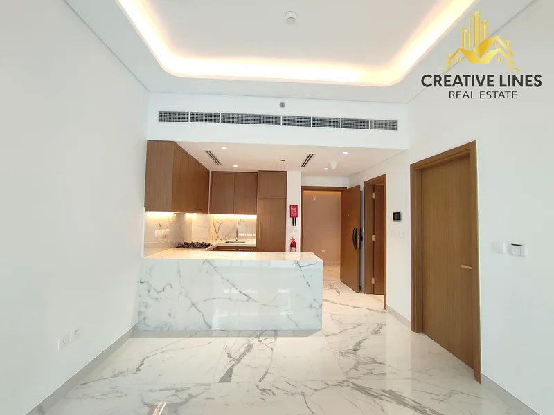 شقة بغرفة نوم واحدة للإيجار في عزيزي ريفيرا/ إطلالة مذهلة63800076910978110
