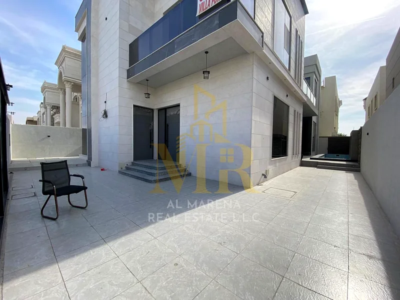 🏡 For Sale – Luxury Villa in Al Alia – Ajman | Plot Size: 5,000 sq.ft | Two Floors | 5 Master Bedrooms | Spacious Majlis + 2 Living Halls | Private S63877480507266113