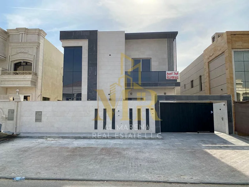 🏡 For Sale – Luxury Villa in Al Alia – Ajman | Plot Size: 5,000 sq.ft | Two Floors | 5 Master Bedrooms | Spacious Majlis + 2 Living Halls | Private S63877480507266110