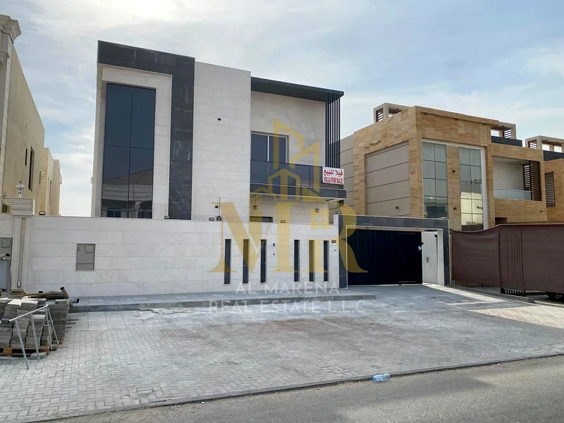 🏡 For Sale – Luxury Villa in Al Alia – Ajman | Plot Size: 5,000 sq.ft | Two Floors | 5 Master Bedrooms | Spacious Majlis + 2 Living Halls | Private S63877480507266111