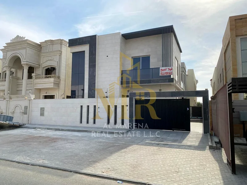 🏡 For Sale – Luxury Villa in Al Alia – Ajman | Plot Size: 5,000 sq.ft | Two Floors | 5 Master Bedrooms | Spacious Majlis + 2 Living Halls | Private S63877480507266112