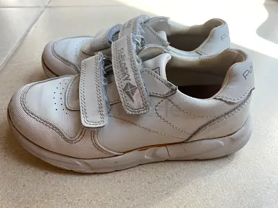 Pablosky White Children’s Superflex Trainers