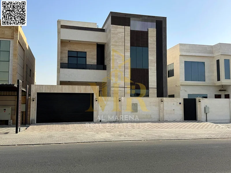 🏡 For Sale – Luxury Villa in Al Aliyah – Ajman | Plot Area: 4,350 sq. ft | 2 Floors + Roof | 5 Master Bedrooms | Majlis + Hall | Modern Kitchen | Mai63877480531715112