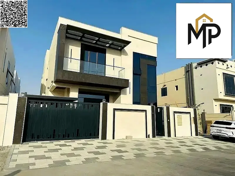 Villa - Two floors & Large courtyard - Close to Sheikh Mohammed bin Zayed Road - Freehold for all nationalities for life - With the possibility of eas63880722259329112