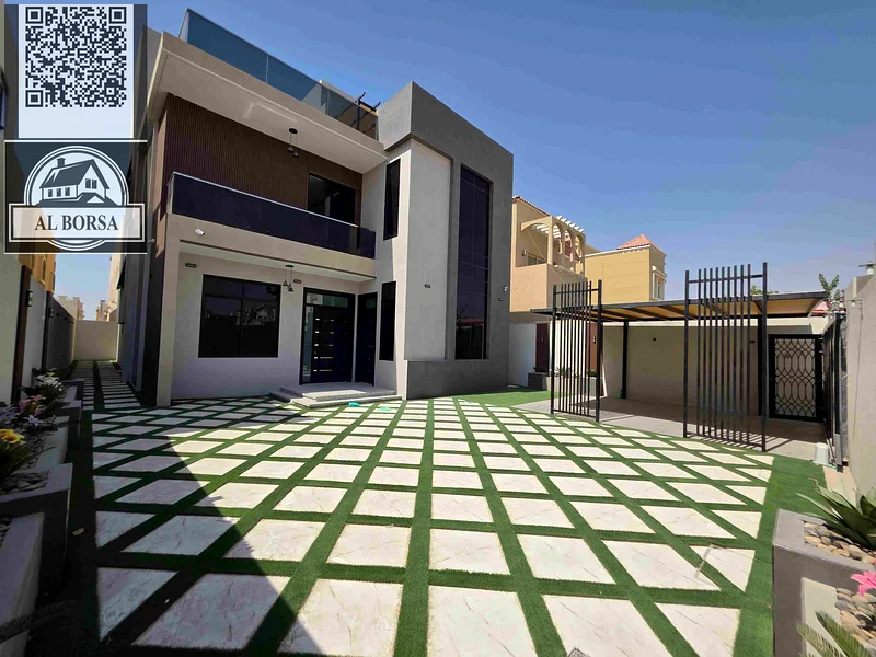 🏡 للبيع - فيلا فاخرة في منطقة الروضة - عجمان | مساحة واسعة | تصميم أنيق | تشطيبات عالية الجودة63868943831427110