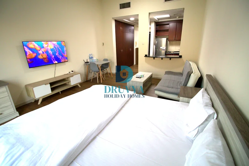 Fully Furnished Studio Near Metro Station Monthly AED 5500.0063829054023939114