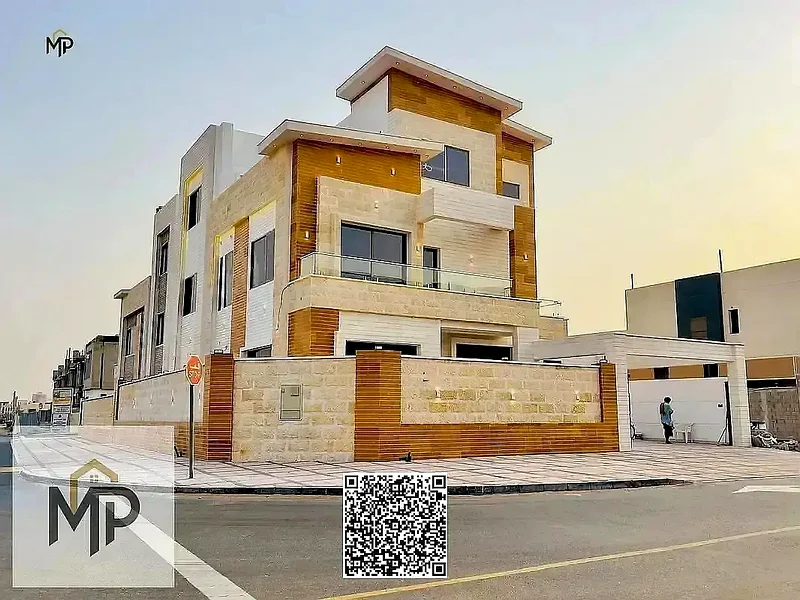 Palace for sale in Al Bahia area, 7 rooms, hall, 2 floors and a roof, at a very special price, including registration and ownership fees63880389065089110
