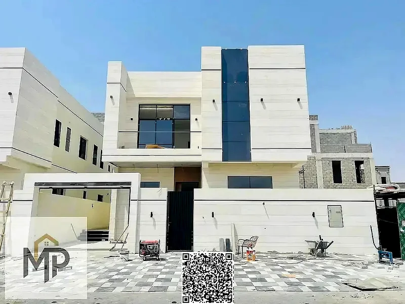 For sale - a luxurious villa in Al Bahia, Ajman, in a prime location close to all services. Price includes registration fees.63880279672962110