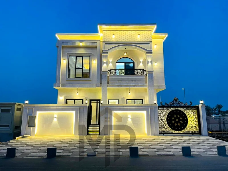 Classic villa, including registration and ownership fees, opposite a mosque and direct services, freehold for all nationalities63896979890947111
