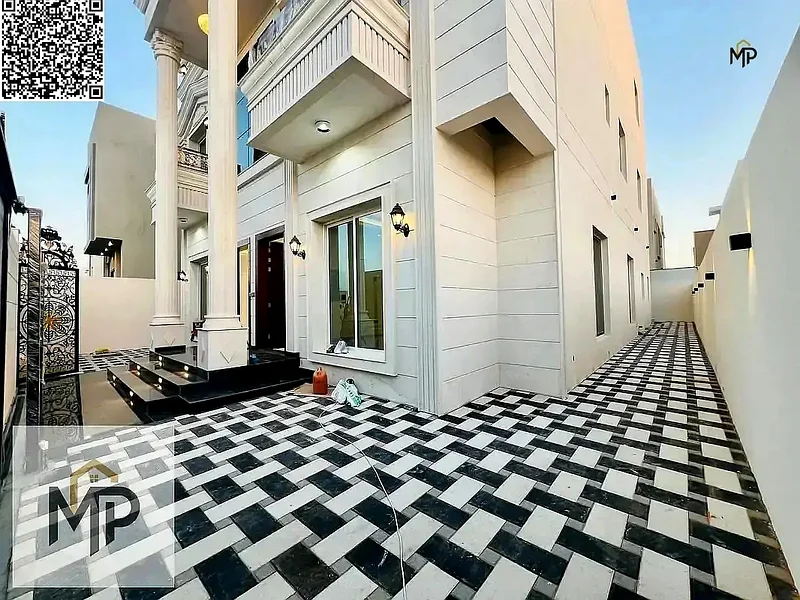 Luxury villa for sale in Al Alia, the most upscale area of Ajman - Ajman, 7 rooms, high-end finishes, and a strategic location near all services63877480571393113