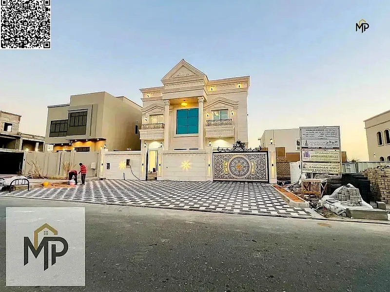 Luxury villa for sale in Al Alia, the most upscale area of Ajman - Ajman, 7 rooms, high-end finishes, and a strategic location near all services63877480571393111