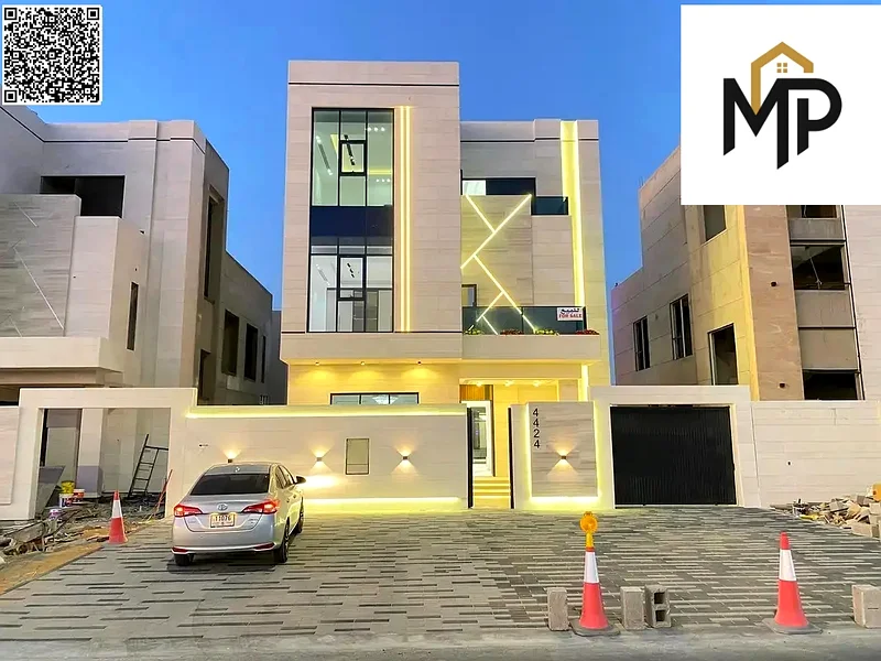 Villa for sale directly from the owner with a 20-meter front setback and a stone facade. The villa includes registration and ownership fees.63896979553665110