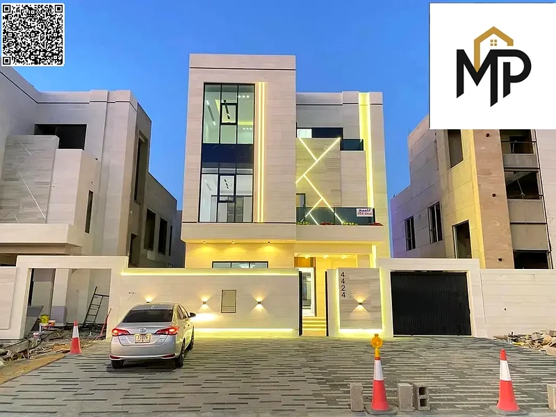 Villa for sale directly from the owner with a 20-meter front setback and a stone facade. The villa includes registration and ownership fees.63896979553665111