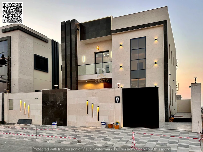 فيلا مع مسبح للبيع في عجمان_الهيلو 2 بسعر يشمل رسوم التسجيل ورسوم الملكية - ملكية حرة63896859886082110