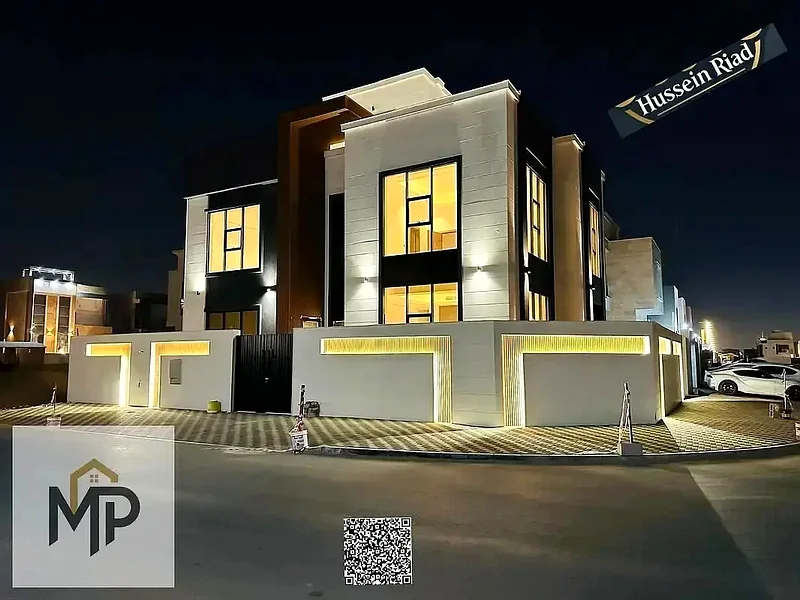 فيلا للبيع - طابقان وفناء كبير - بالقرب من طريق الشيخ محمد بن زايد - ملكية حرة لجميع الجنسيات مدى الحياة63880389101953112