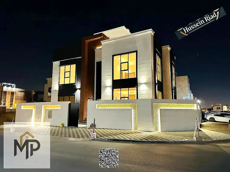 فيلا للبيع - طابقان وفناء كبير - بالقرب من طريق الشيخ محمد بن زايد - ملكية حرة لجميع الجنسيات مدى الحياة63880389101953110