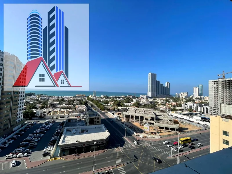FULL SEA VIEW 1BHK WITH CLOSE KITCHEN FOR SALE IN AJMAN ONE TOWER63890474851714111
