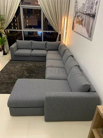 IKEA Vimle U-shaped Sectional Sofa Chaise Lounge