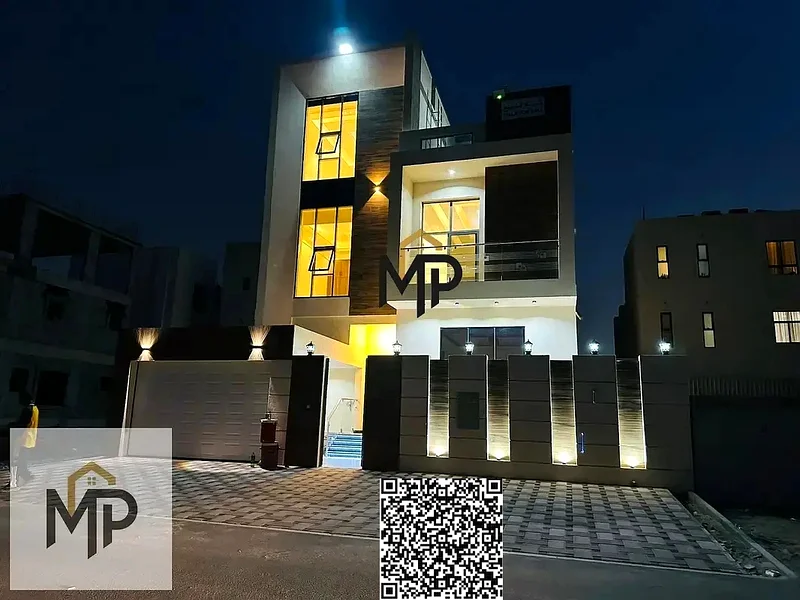 Luxury villa for sale - Al Bahia / Ajman, prime location near the market and Chinese services63880389001857111