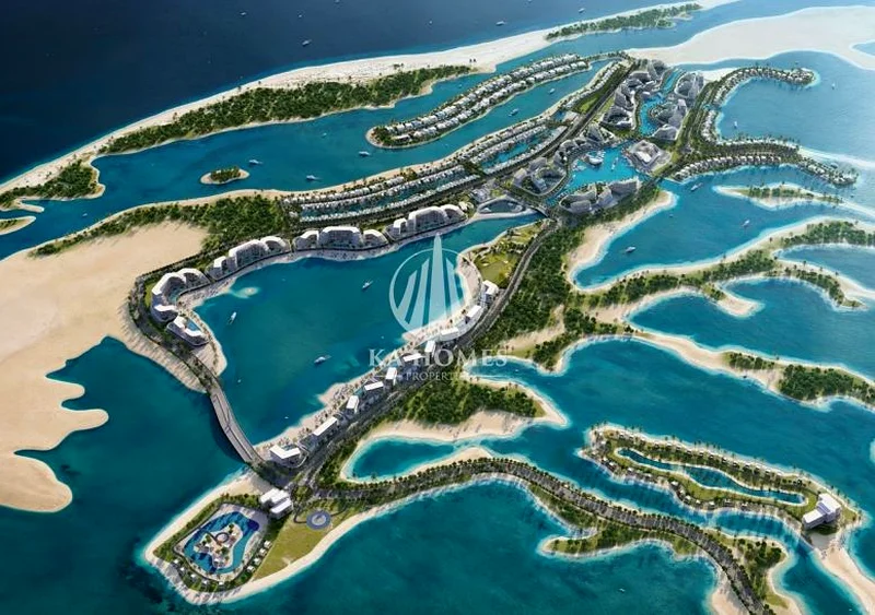 For lovers of luxury and palaces, own a villa from Shoba Real Estate Development on a natural island.63855470886017113