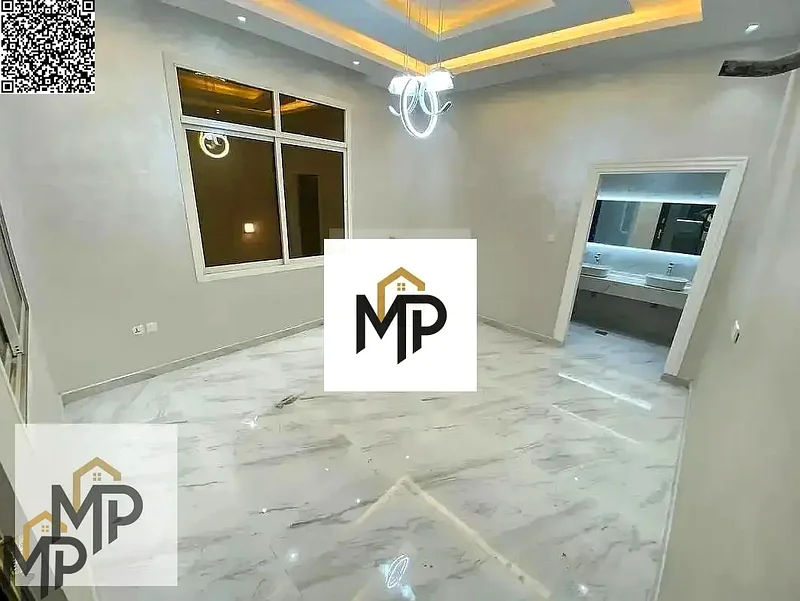 For sale, a villa, including registration and ownership fees, directly opposite the mosque, two floors, stone facade, with the possibility of easy ban63896524472707113