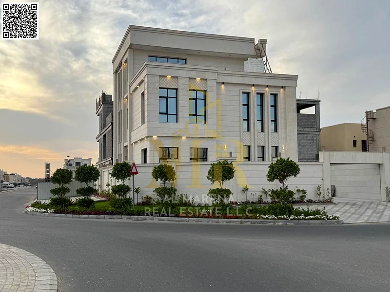 🏡 For Sale – Luxury Corner Villa in Al Alia – Ajman | Plot Area: 4,800 sq. ft | 2 Floors + Roof | 6 Master Bedrooms | Majlis + 2 Spacious Halls with63877480523521110