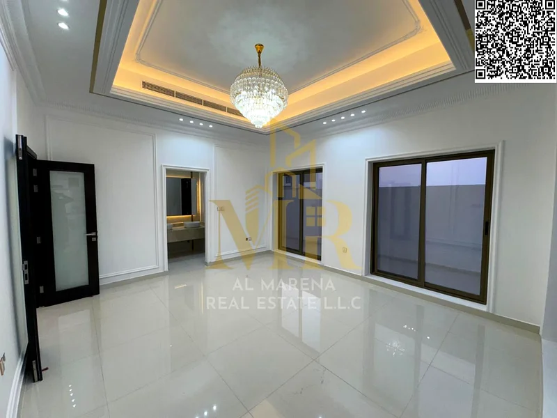 For sale in Al Harba, Ajman, all nationalities, a luxurious corner villa, the first resident in Al Helio 2, including registration and ownership fees,63896181648001113
