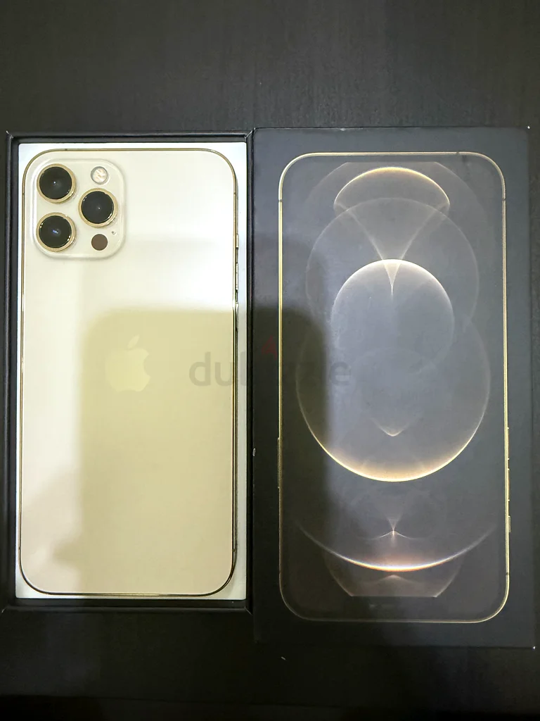 Iphone 12 pro max 256GB Gold UAE Version dubizzle Dubai