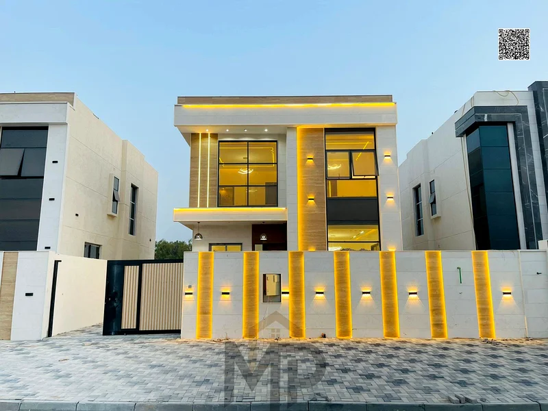 For sale, a modern villa at a very good price, close to Sheikh Mohammed bin Zayed Road, freehold for all nationalities, at a negotiable price with the63896181567234110