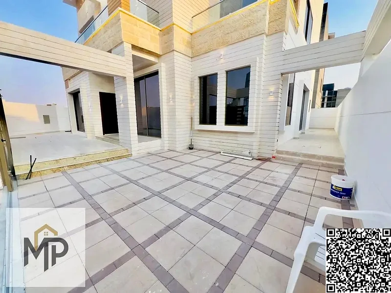 Palace for sale in Al Bahia area, 7 rooms, hall, 2 floors and a roof, at a very special price, including registration and ownership fees63880389156609114