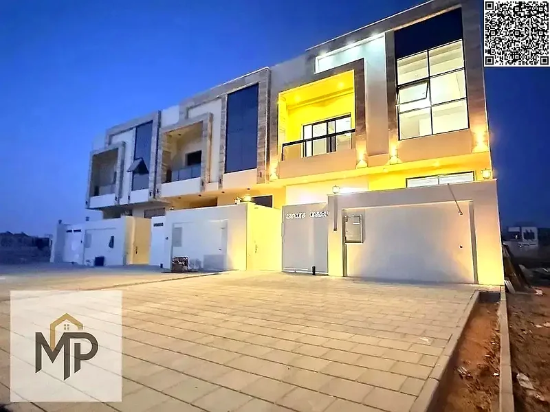Golden opportunity to own a villa in Al Helio 2 - Ajman | 2 floors + roof | 5 rooms | For 1,230,000 dirhams, including registration63896524443651110