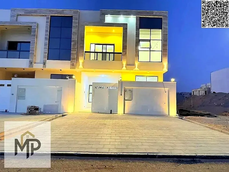 Golden opportunity to own a villa in Al Helio 2 - Ajman | 2 floors + roof | 5 rooms | For 1,230,000 dirhams, including registration63896524443651112